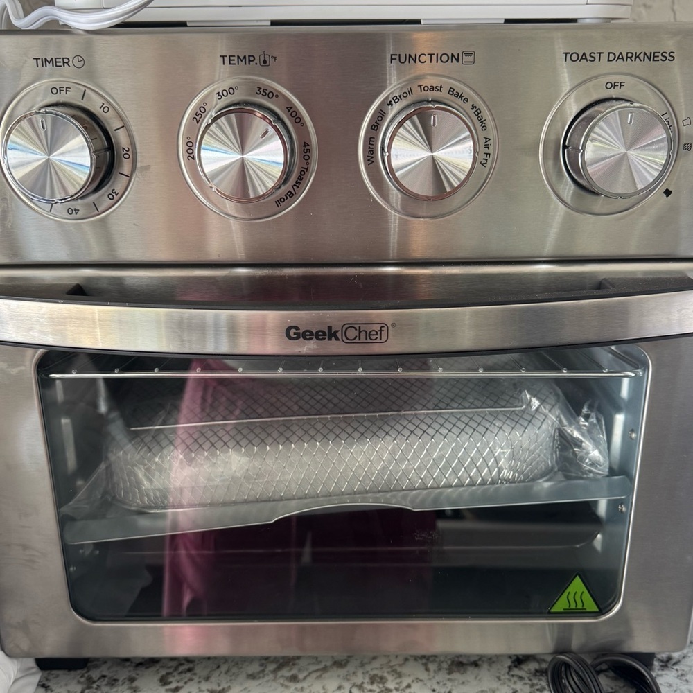 Silver Toaster Oven